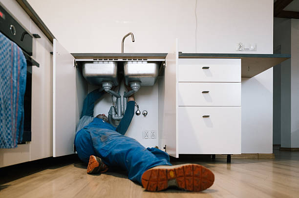 Professional Leak Detection technician working in Frankfort, NY